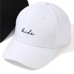 Bride Embroidered Letter Baseball Cap